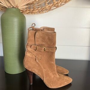 Veronica Beard Sohelia Suede Heeled Boots